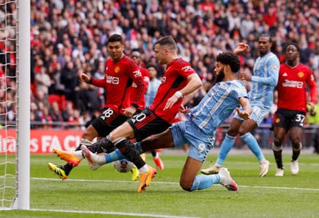 FA Cup: Man Utd to play Man City in final after win over Coventry