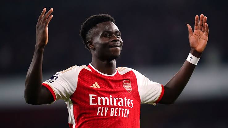 Arsenal’s Bukayo Saka reveals player he gets inspiration from