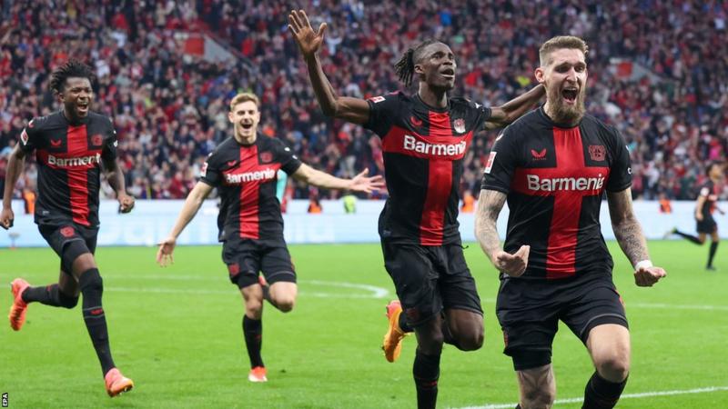 Bundesliga: Bayer Leverkusen extend unbeaten run with another dramatic stoppage-time equaliser