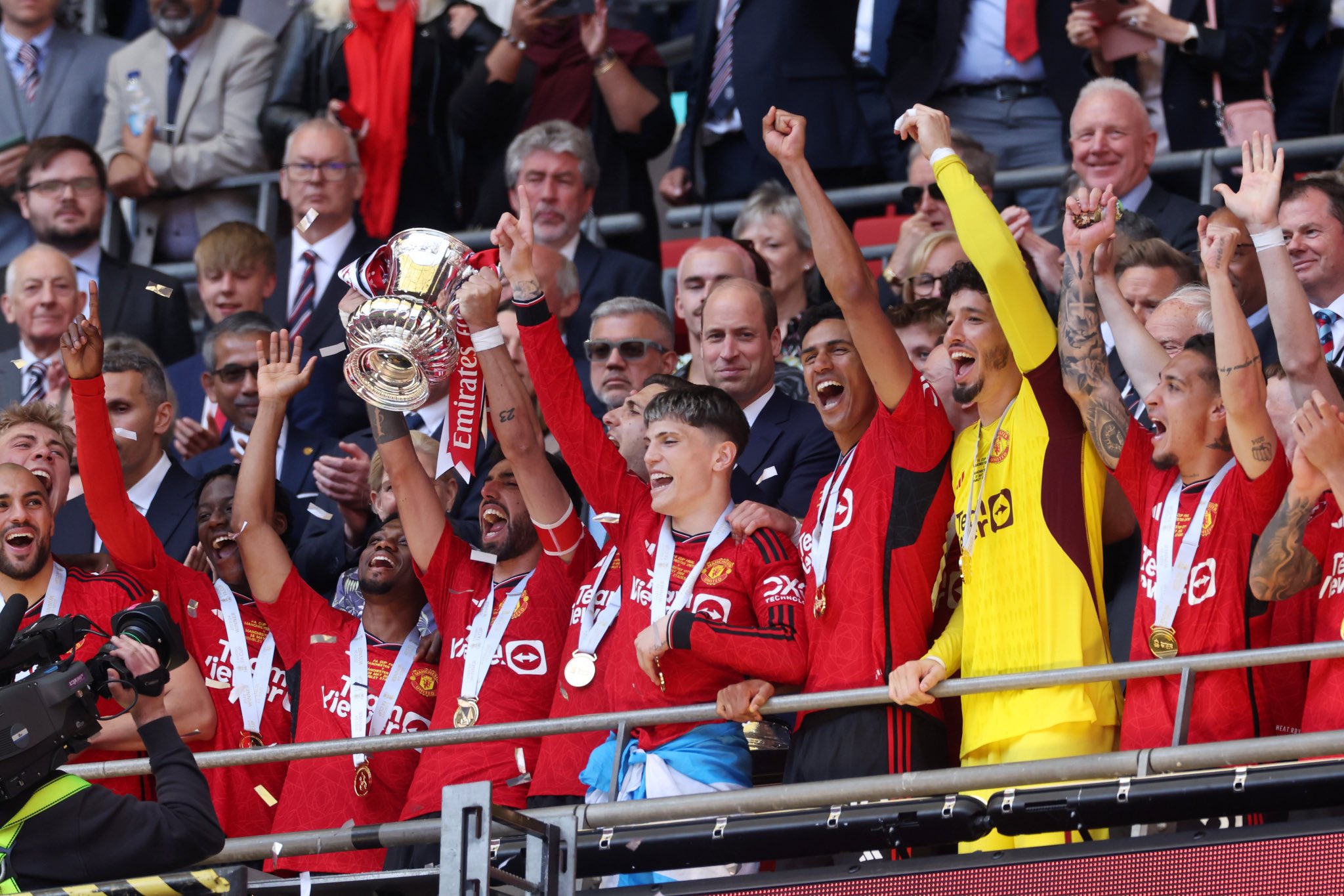 FA Cup final: Man Utd beat City to win trophy at Wembley