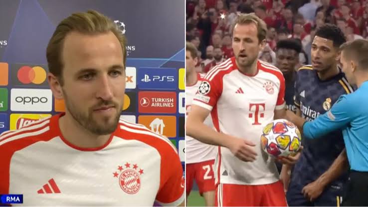 UCL: What Bellingham told Harry Kane before his penalty against Real Madrid