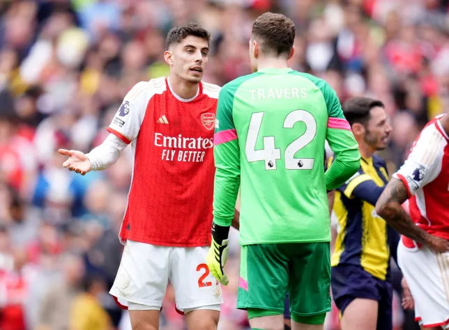 EPL: What I told Bournemouth goalkeeper after controversial penalty decision – Arsenal’s Kai Havertz