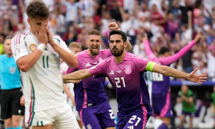 Euro 2024: Germany become first country to qualify for knock-out stage