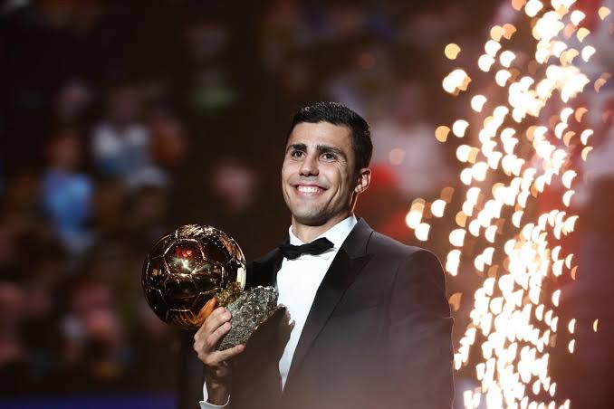 Ballon d’Or 2024: Rodri wins award ahead of Vinicius Jr, Bellingham